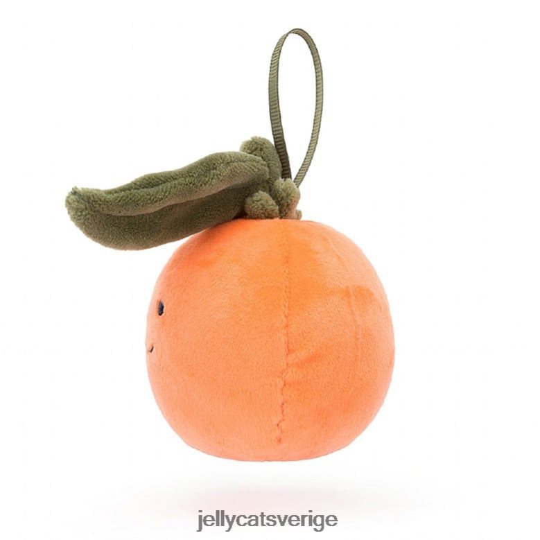 Jellycat leksak festlig dårskap clementine orange 4206LT63