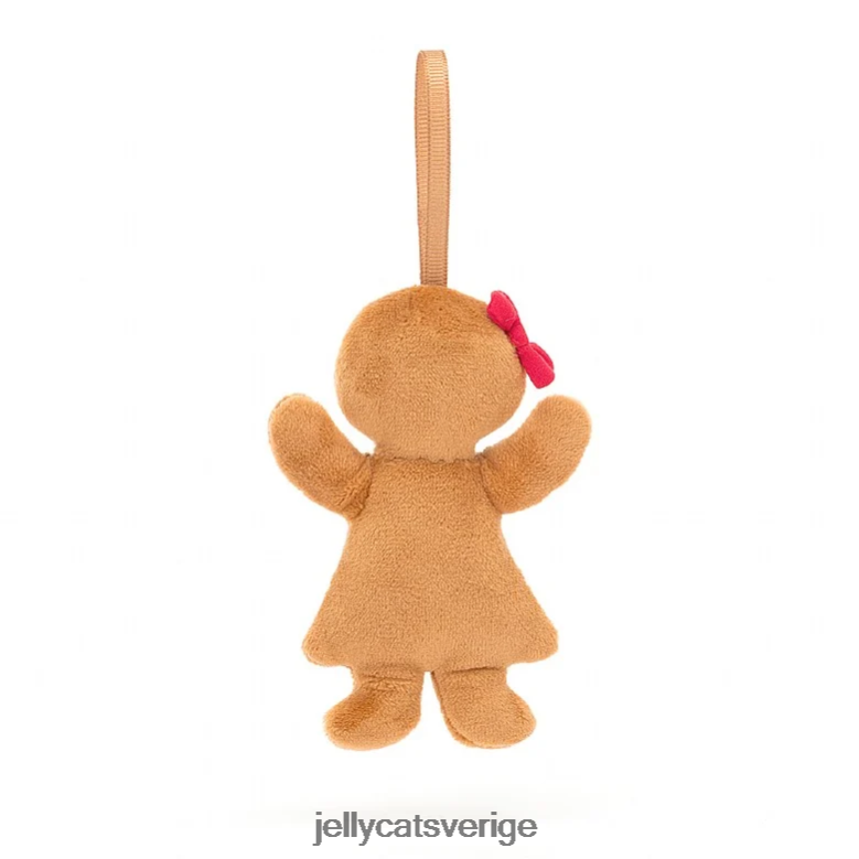 Jellycat leksak festlig dårskap pepparkakor rubin beige 4206LT627