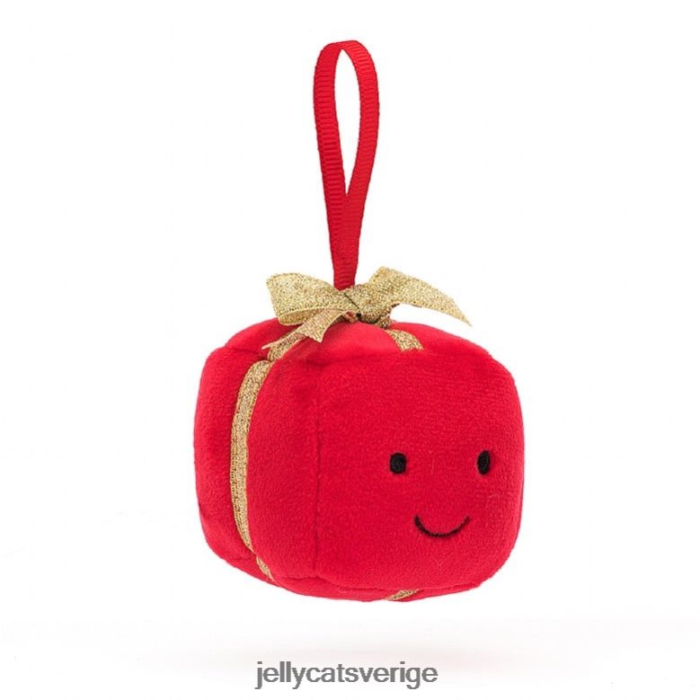 Jellycat leksak festlig dårskap present röd 4206LT35