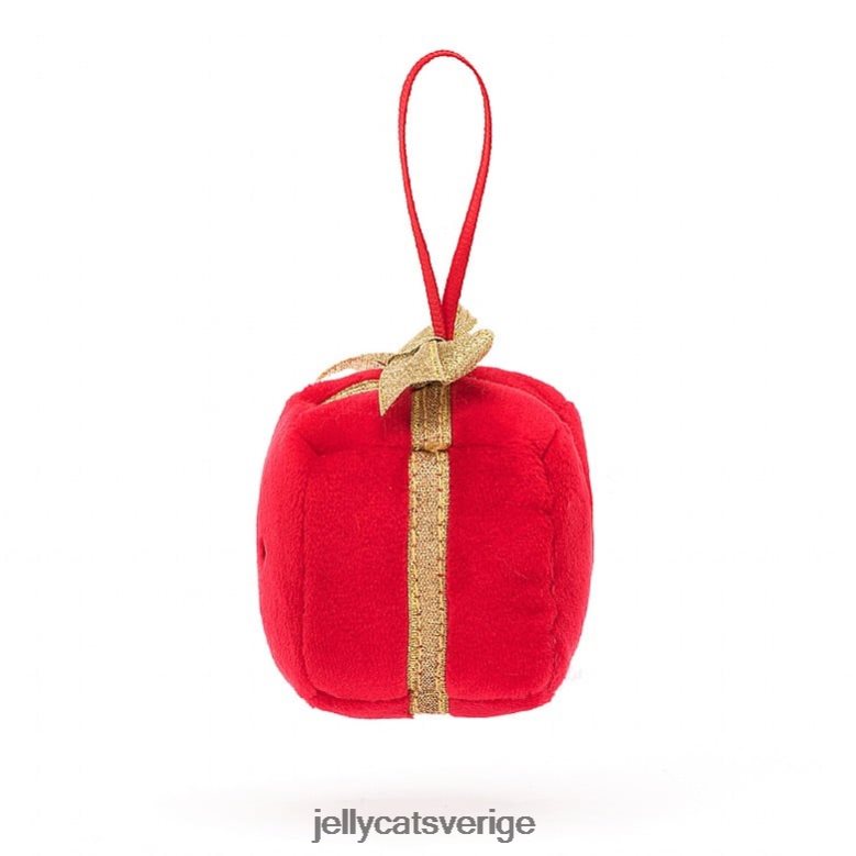 Jellycat leksak festlig dårskap present röd 4206LT35