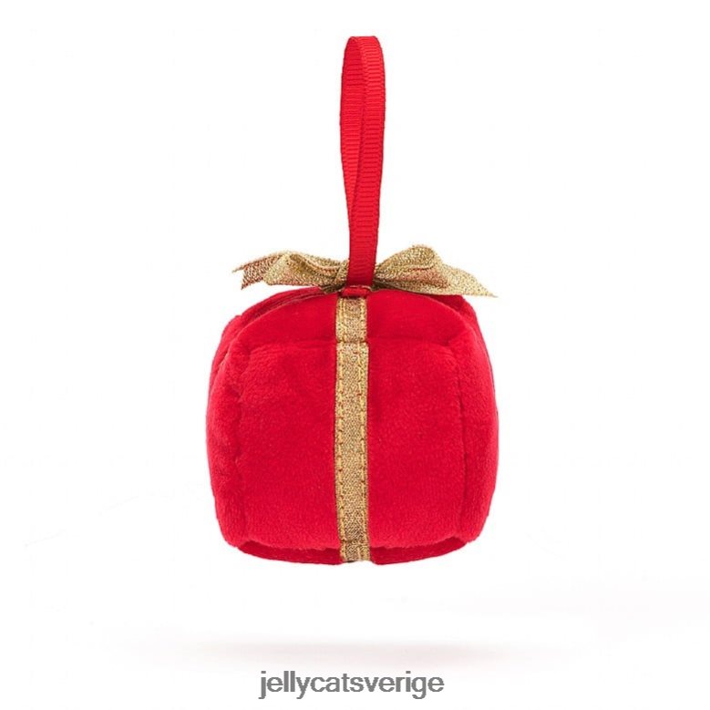 Jellycat leksak festlig dårskap present röd 4206LT35