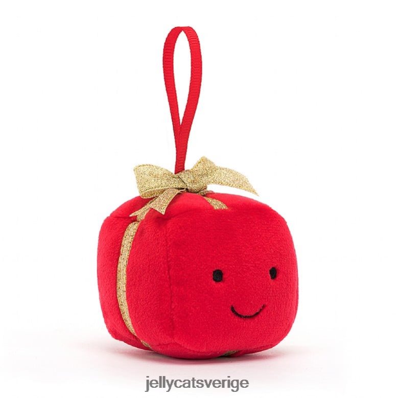 Jellycat leksak festlig dårskap present röd 4206LT35