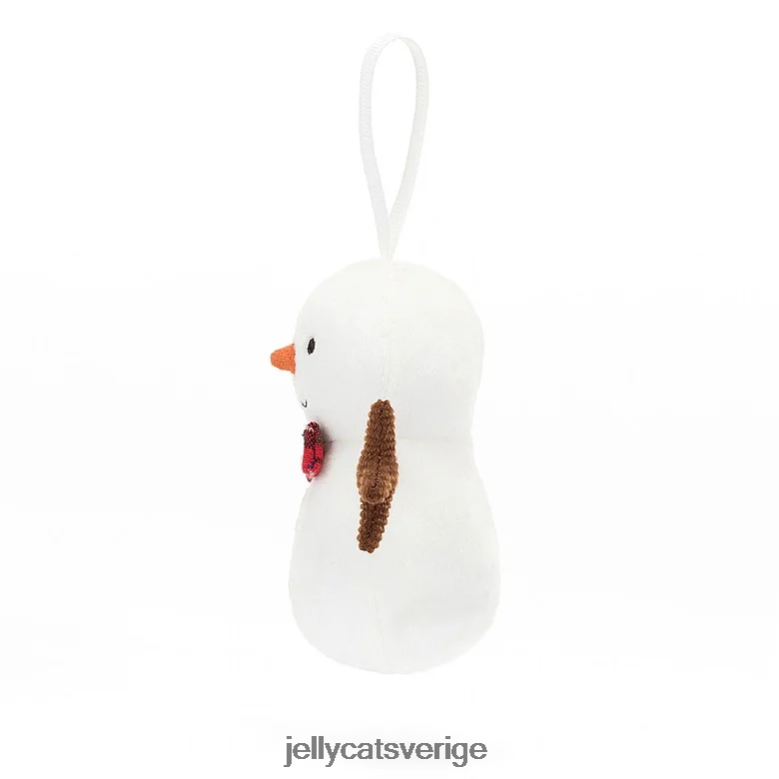 Jellycat leksak festlig dårskap snögubbe vit 4206LT30