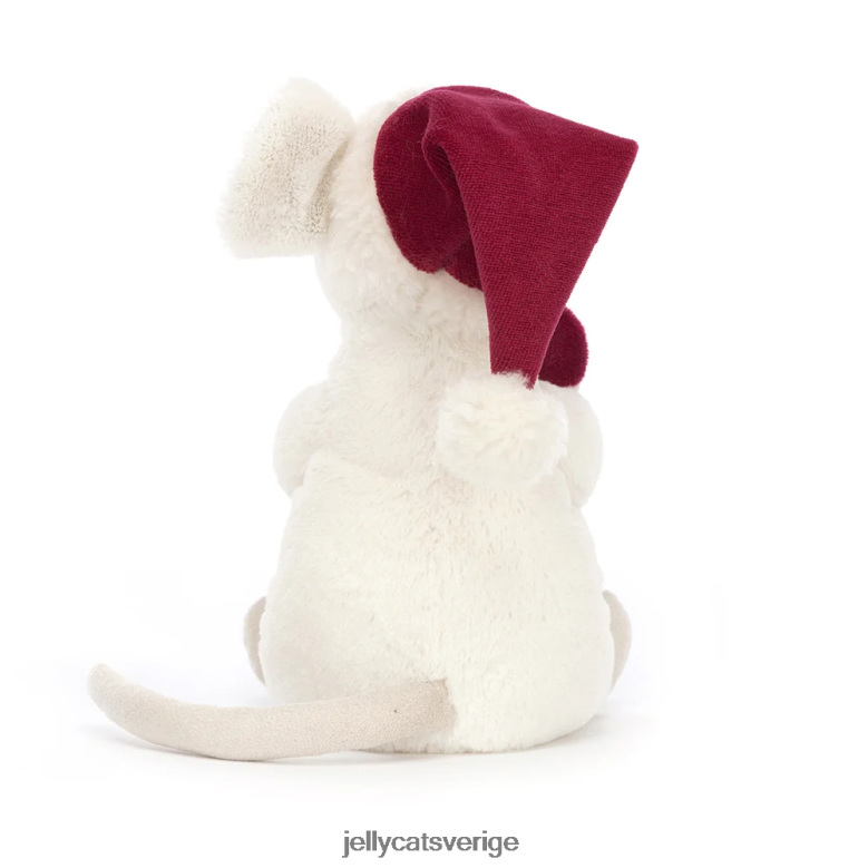 Jellycat leksak glad mus skidåkning green 4206LT233