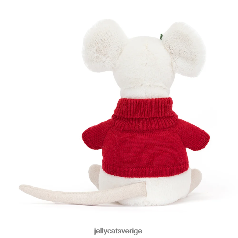Jellycat leksak glad mus skidåkning green 4206LT233