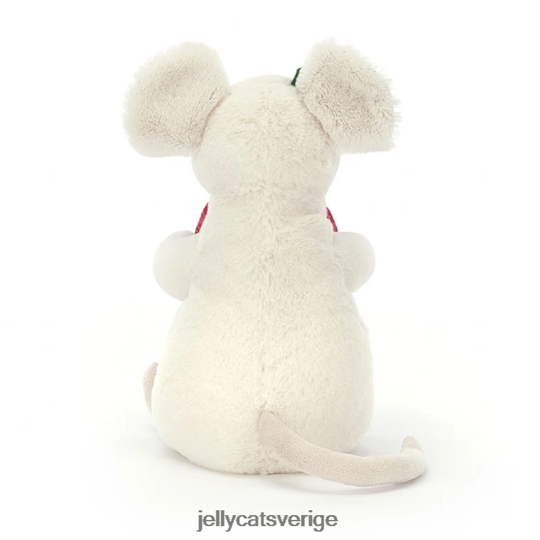 Jellycat leksak glad mus skidåkning green 4206LT233