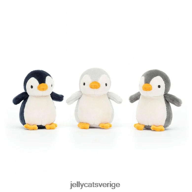 Jellycat leksak häckande pingviner flerfärgade 4206LT644