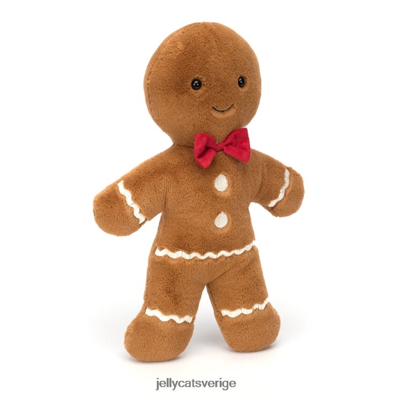 Jellycat leksak jolly pepparkaka fred enorm brun 4206LT2