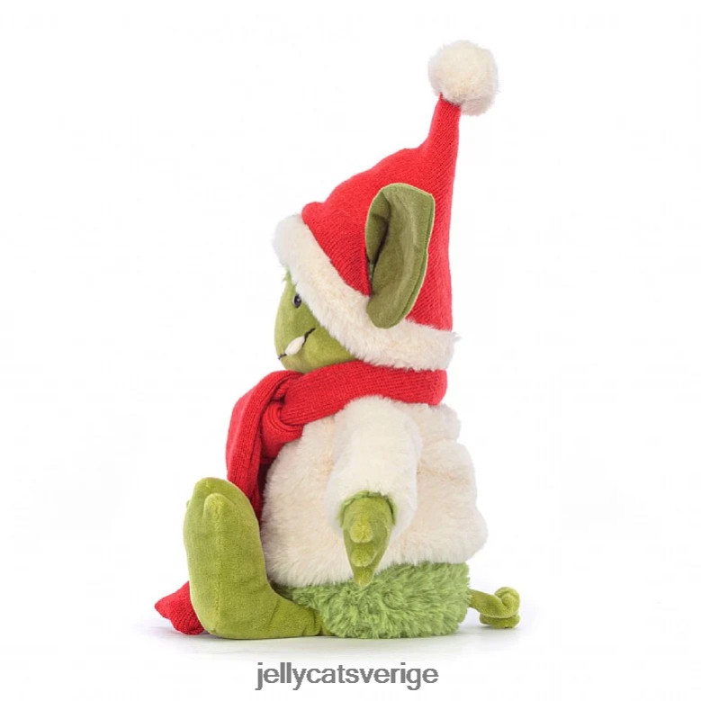 Jellycat leksak jul grizzo grön 4206LT120