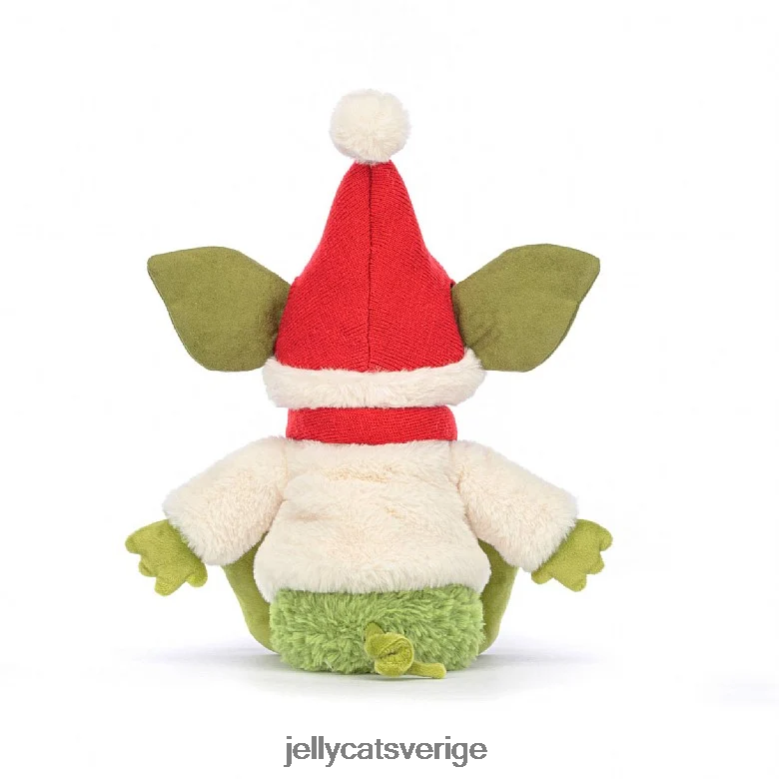 Jellycat leksak jul grizzo grön 4206LT120