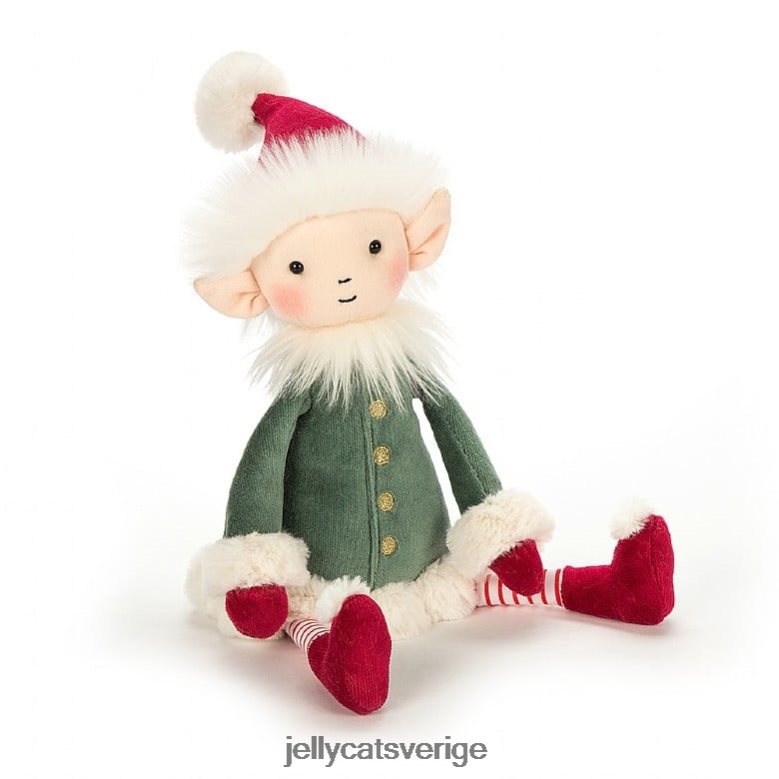 Jellycat leksak leffy elf flerfärgad 4206LT103