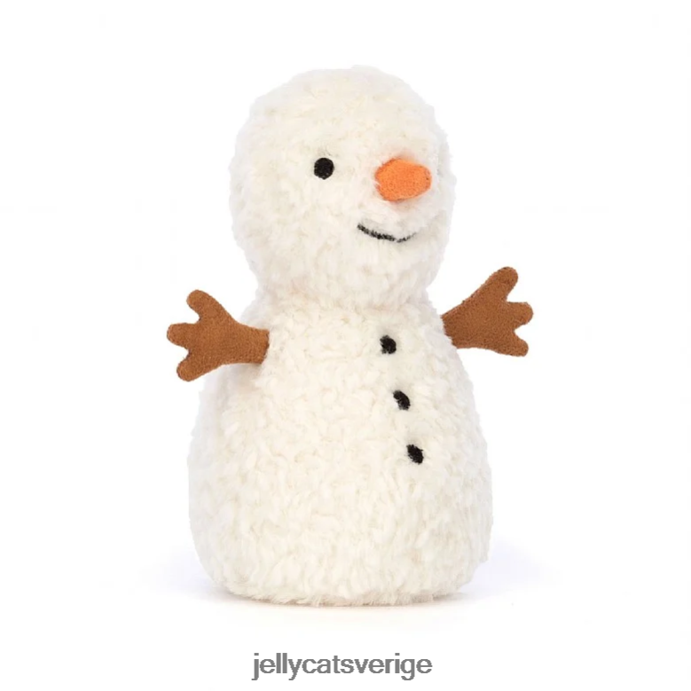 Jellycat leksak liten snögubbe kräm 4206LT532