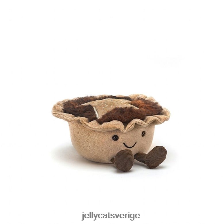 Jellycat leksak nöje färs paj tan 4206LT54