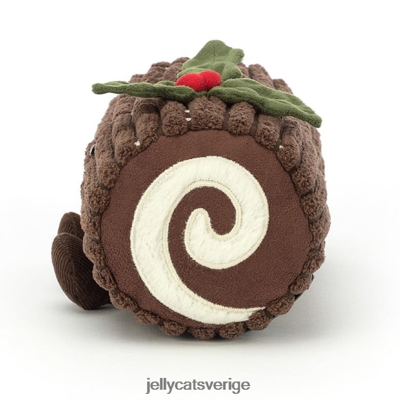 Jellycat leksak nöje yule stock brun 4206LT38