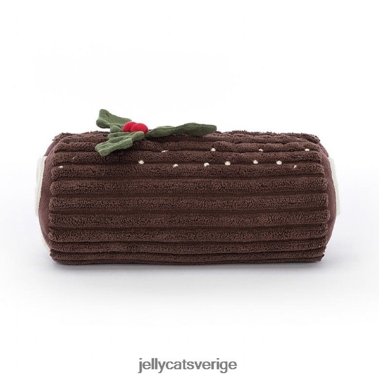 Jellycat leksak nöje yule stock brun 4206LT38