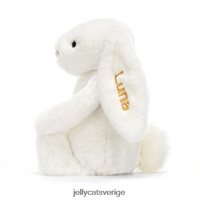 Jellycat leksak personlig bashful lyx bunny luna medium vit 4206LT228