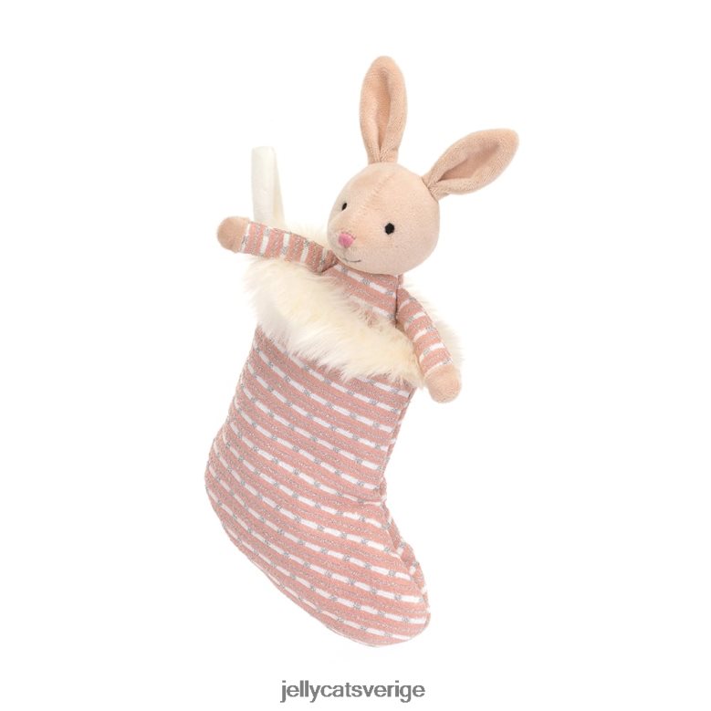 Jellycat leksak skimmerstrumpa bunny beige 4206LT443