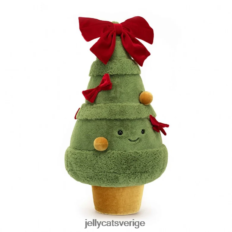 Jellycat leksak underhållande dekorerad julgran flerfärgad 4206LT588