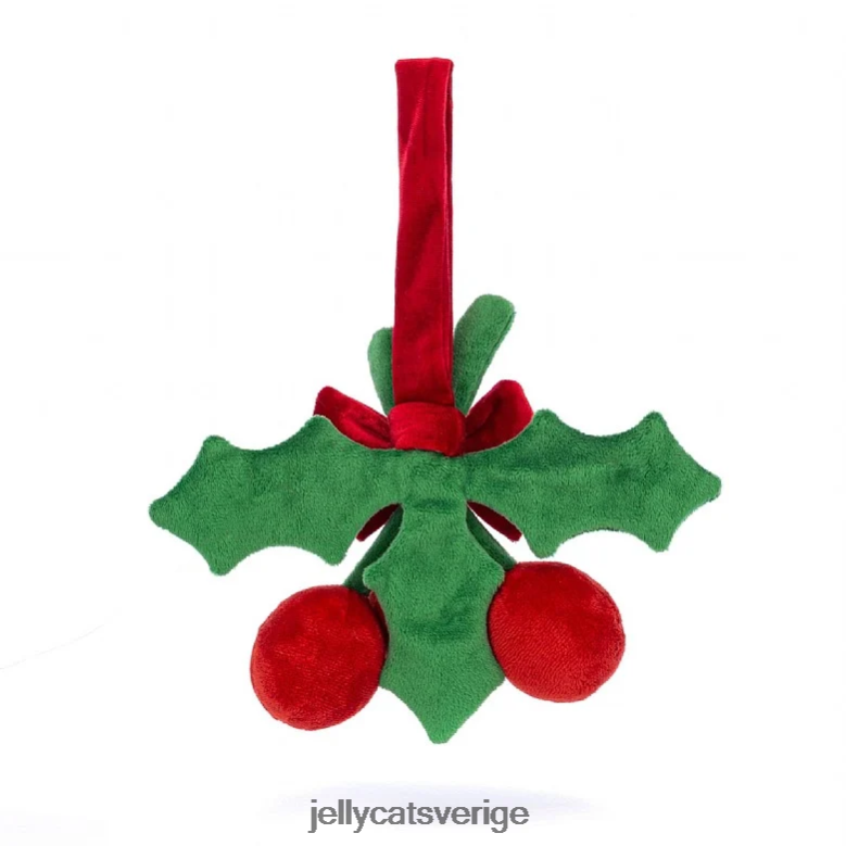 Jellycat leksak underhållande järnek röd 4206LT538