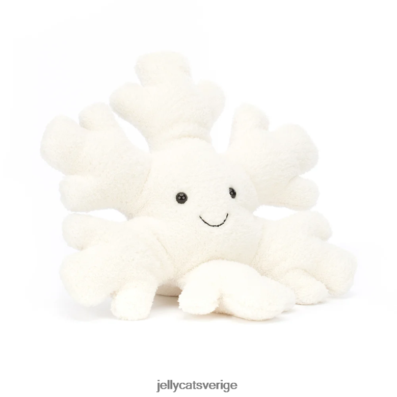 Jellycat leksak underhållande snöflinga vit 4206LT21