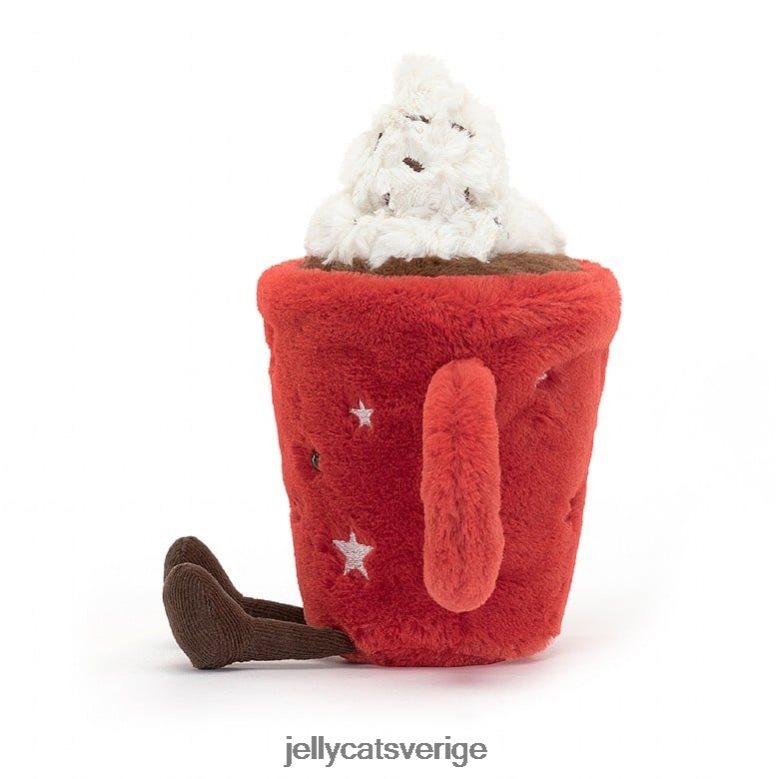 Jellycat leksak underhållande varm choklad röd 4206LT4
