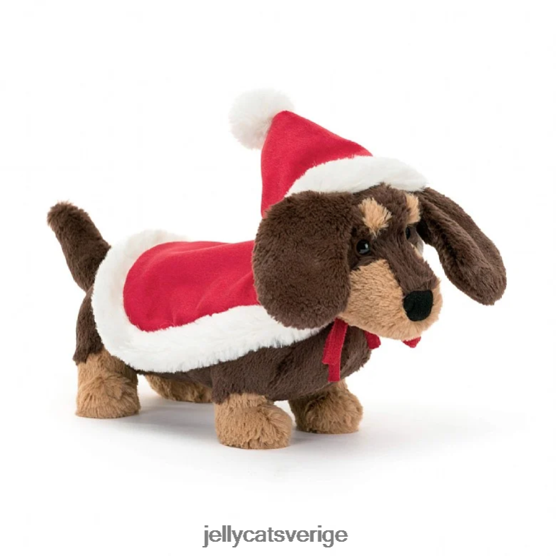Jellycat leksak vintervärmare ottokorvhund brun 4206LT29
