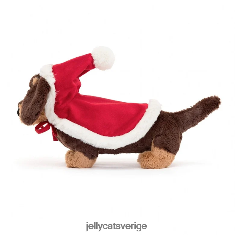 Jellycat leksak vintervärmare ottokorvhund brun 4206LT29