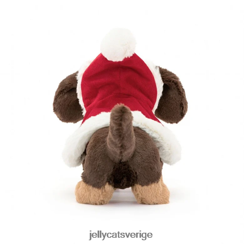 Jellycat leksak vintervärmare ottokorvhund brun 4206LT29