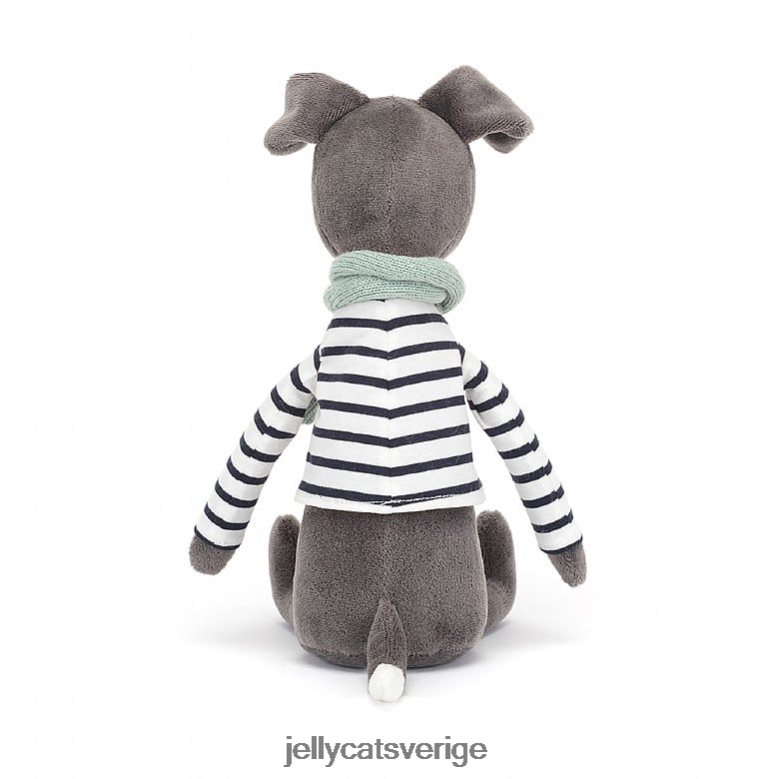 Jellycat leksak beatnik kompis whippit grå 4206LT117