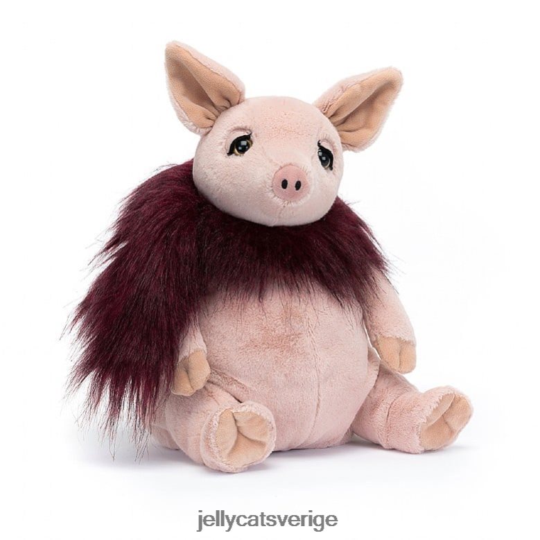 Jellycat leksak glamourama gris rosa 4206LT434