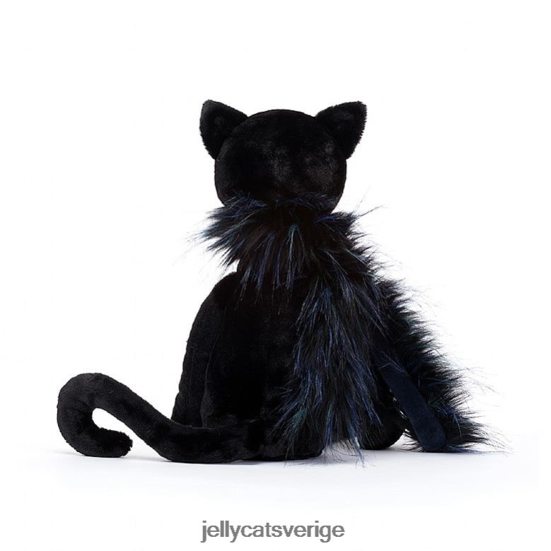 Jellycat leksak glamourama katt svart 4206LT404