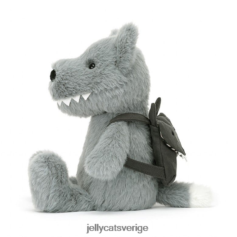 Jellycat leksak ryggsäck varggrå 4206LT290