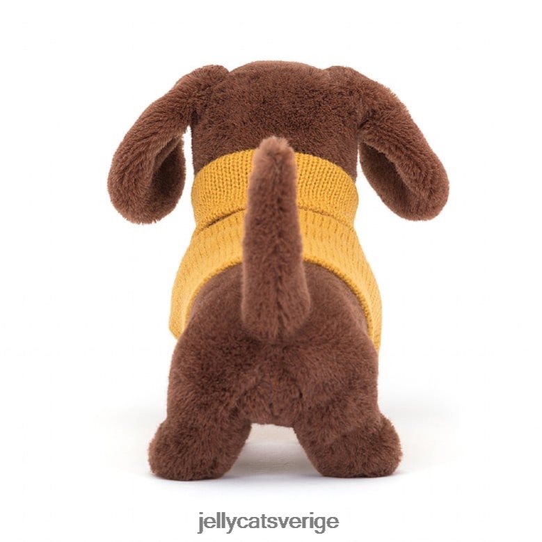 Jellycat leksak tröja korvhund gulbrun 4206LT210