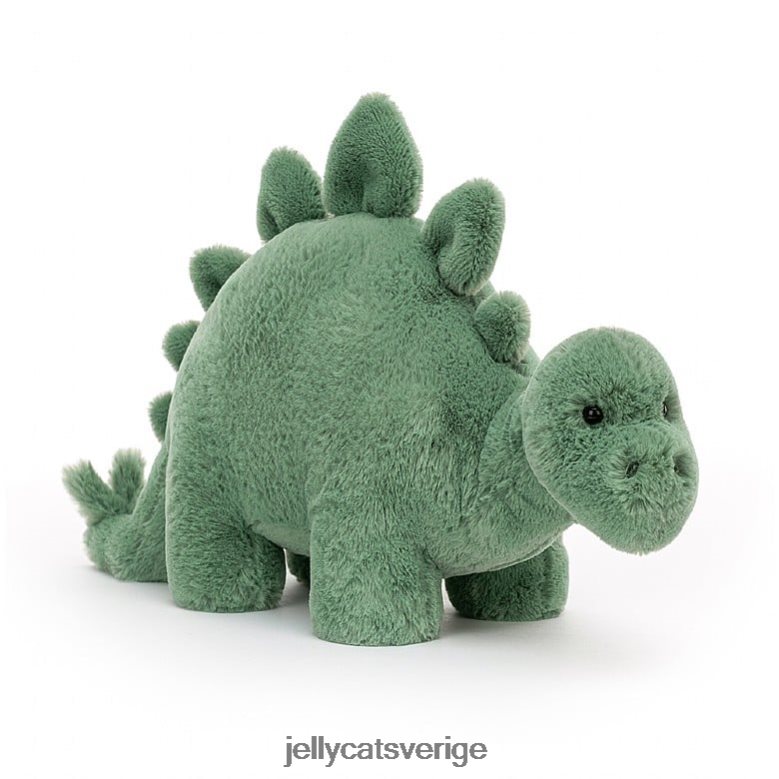 Jellycat leksak fossilt stegosaurus grön 4206LT491