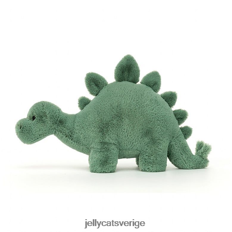 Jellycat leksak fossilt stegosaurus grön 4206LT491