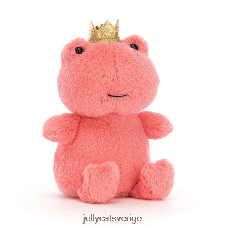 Jellycat leksak krönande croaker groda rosa 4206LT37