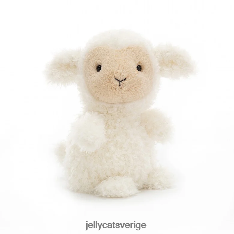 Jellycat leksak lite lammkräm 4206LT637