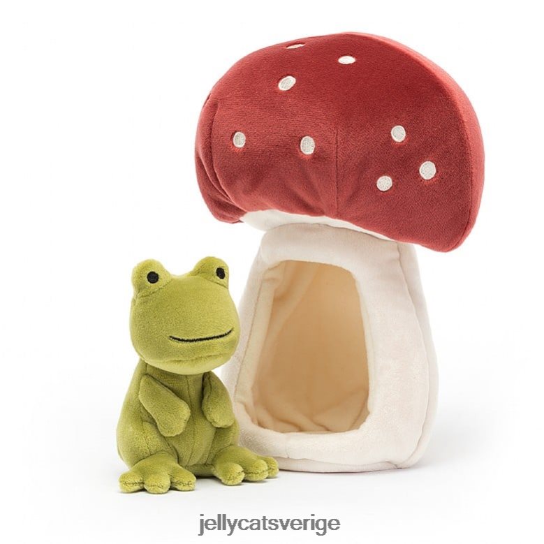 Jellycat leksak skogsfauna groda grön 4206LT143