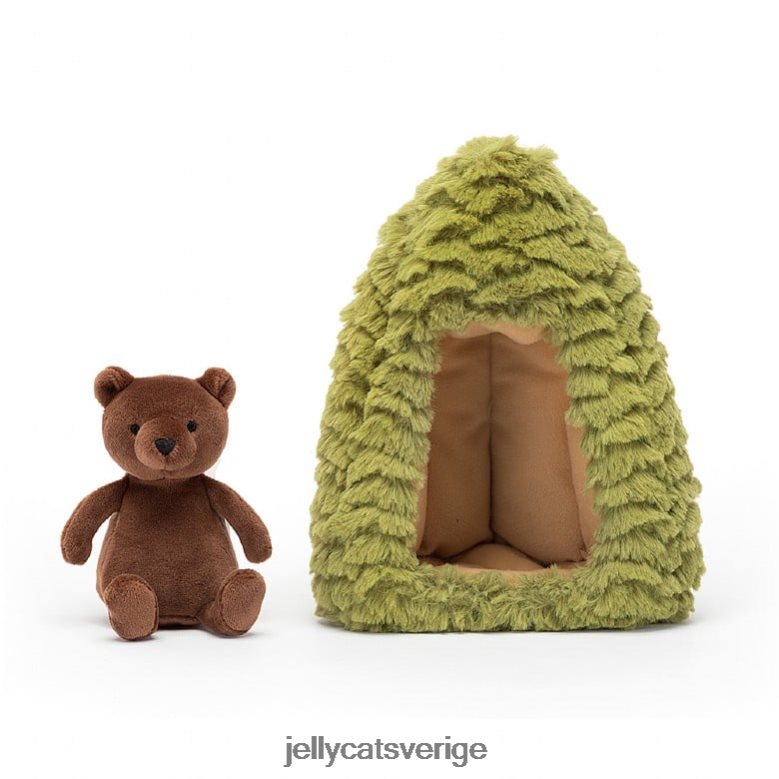 Jellycat leksak skogsfauna uggla brun och vit 4206LT255