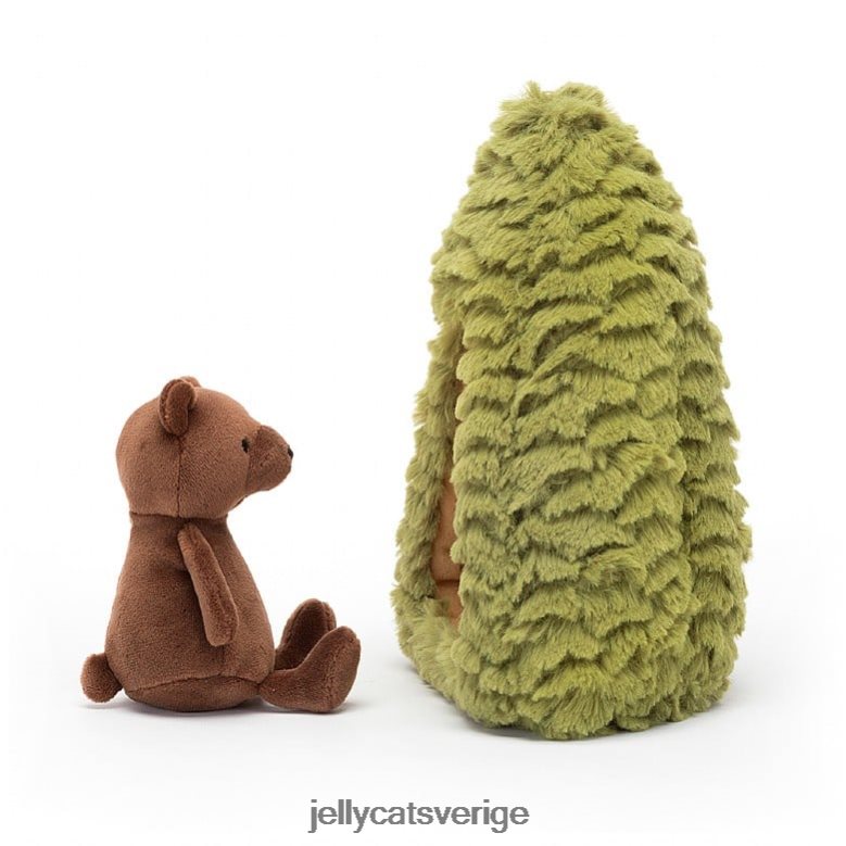 Jellycat leksak skogsfauna uggla brun och vit 4206LT255