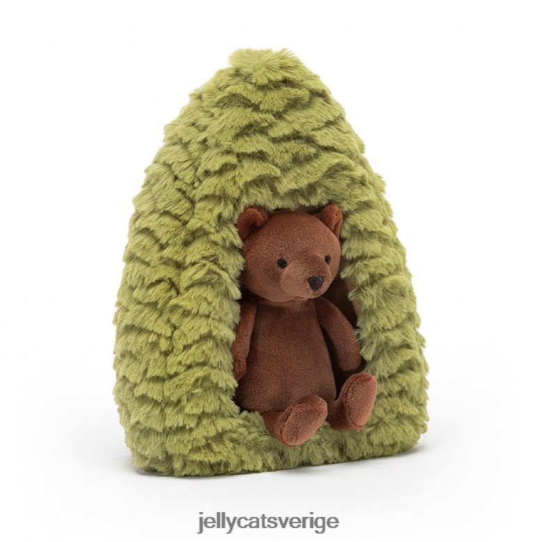 Jellycat leksak skogsfauna uggla brun och vit 4206LT255