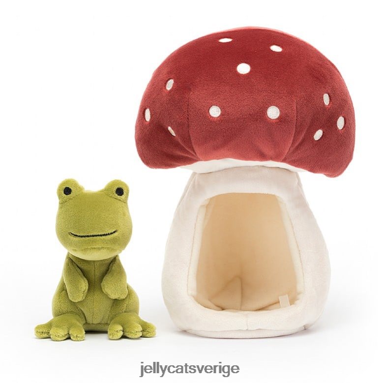 Jellycat leksak skogsfauna uggla brun och vit 4206LT255