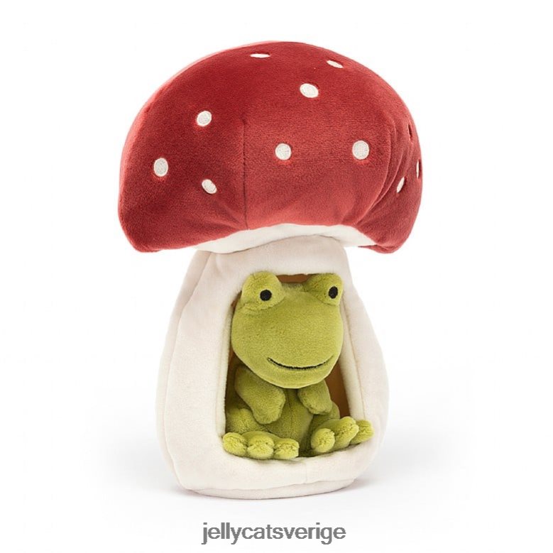 Jellycat leksak skogsfauna uggla brun och vit 4206LT255