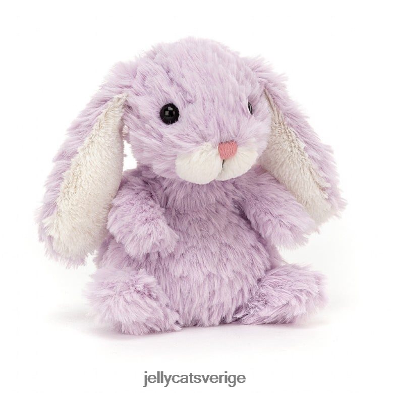 Jellycat leksak smaskig kanin lavendel lila 4206LT668