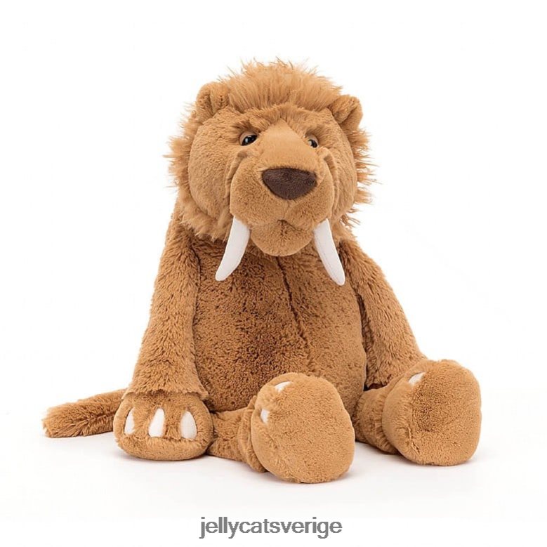 Jellycat leksak stellan sabeltand tigerbrun 4206LT394