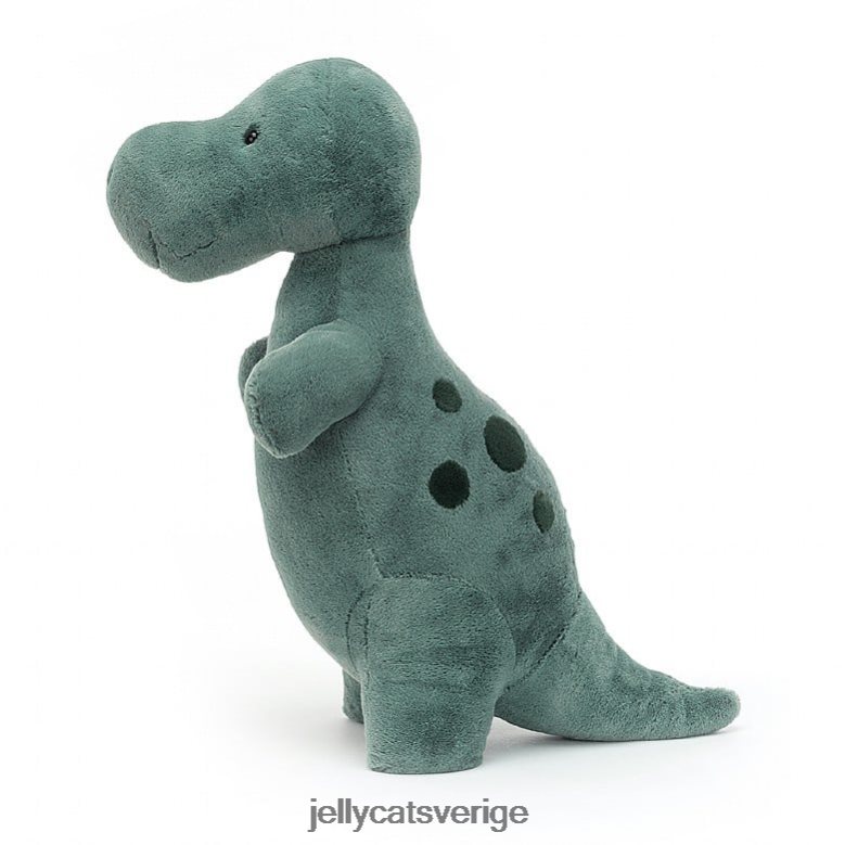 Jellycat leksak stor fläckig t-rex grön 4206LT479