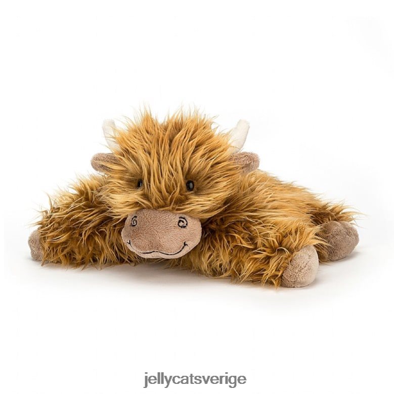 Jellycat leksak tryffel highland cow brown 4206LT549