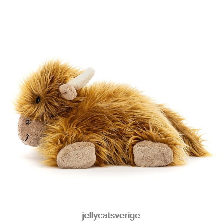 Jellycat leksak tryffel highland cow brown 4206LT549