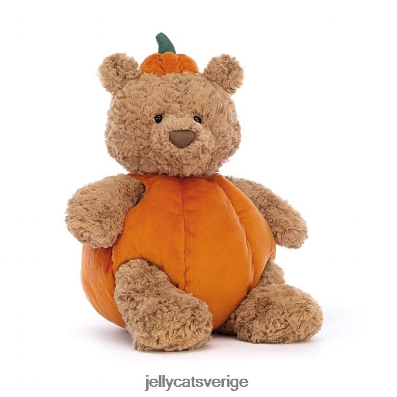 Jellycat leksak bartholomew bear pumpa brun 4206LT177