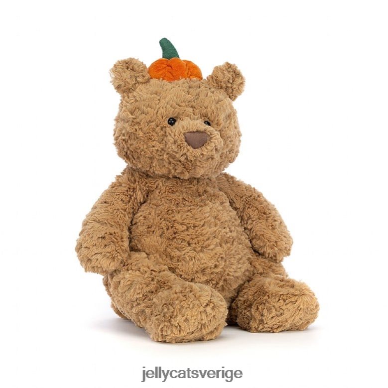 Jellycat leksak bartholomew bear pumpa brun 4206LT177